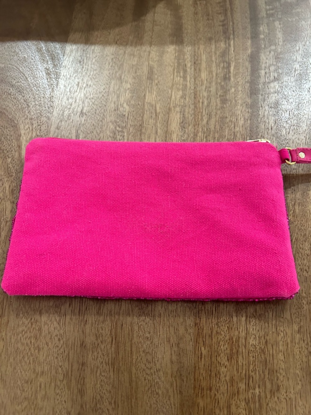 Pink Beaded 'Let's Go Girls' Wristlet Clutch - Picture 2 of 7